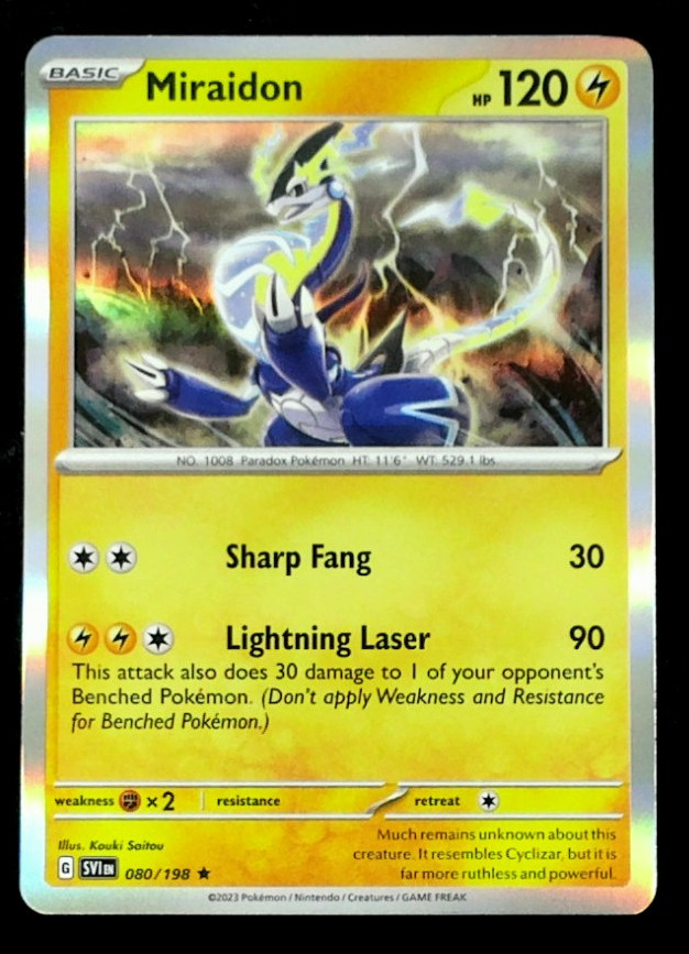 Miraidon - 080/198 - Deck Exclusives [HOLO]