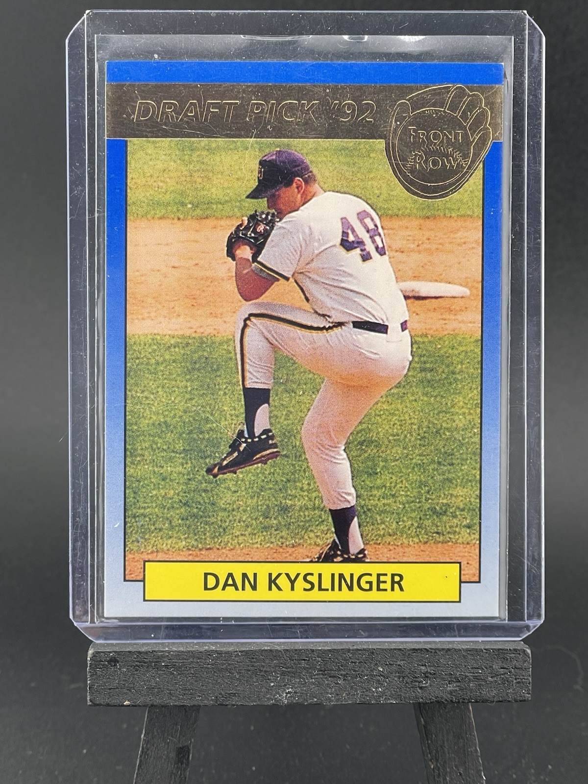 1992 Front Row Draft Picks Gold Dan Kyslinger #95 BIN-1027