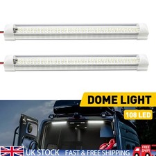 2Pack 12V LED RV Ceiling Dome Light LED Interior Lighting for Trailer Camper Van
