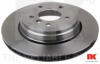 2X Bremsscheibe NK 201561 2 Bremsscheiben Hinterachse Hinten FüR BMW