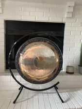Paiste Symponic Gong 24” with Stand, Mallets, And Case