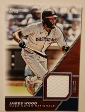 2026 Topps Series 1 Major League Material Relic James Wood #MLM-JW Nationals
