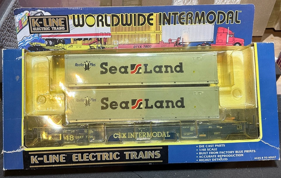 K-line Intermodal Sea Land CSX 7764 DIE CAST - Image 4 of 4