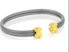🧡💛 PULSERA MALLA TOUS DULCES MUÑECAS 2 TONOS