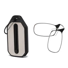 New Ultra Thin Reading Glasses Nose Clip Optics Presbyopic