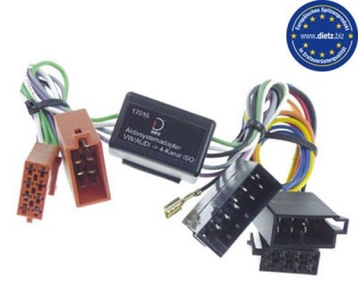 Dietz 17015 Aktivinterface für Audi 80,90,100,200 VW Golf 2 3 Jetta Vento Passat