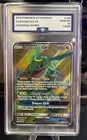 2018 POKEMON SUN & MOON CELESTIAL STORM #160 FULL ART/RAYQUAZA GX GRADED 10