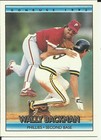 1992 DONRUSS Baseball Card #478 Wally Backman PHILLIES (BW478-2)