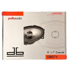 Polk Audio DB571 2-Way 5in. x 7in. Car / Marine Speaker 4 Ohm 180 Watt