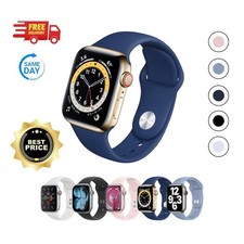 Apple Watch Compatible Silicone Sport Band Strap Series 1-10 Various Colours