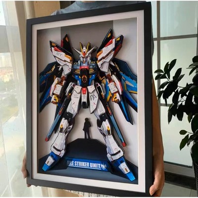 3D Gundam Seed Freedom Strike Wall Frame Gundam Seed Destiny
