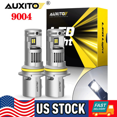 9004 HB1 LED Headlight Conversion Kit High Low Beam Bulb 6000K CANBUS Error Free