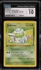 Pokemon Bulbasaur Base Set 1st Edition ITALIAN #44 CGC 10 Gem Mint