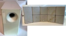 Bose Acoustimass 10 Series II 2 WHITE Dolby Home Theater Speaker System Sub