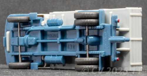 1/87 H0 WIKING 43k Mercedes MB 1413 Pritsche o. Dachlüfter, ~achatgrau, nur 1965 - Picture 17 of 17