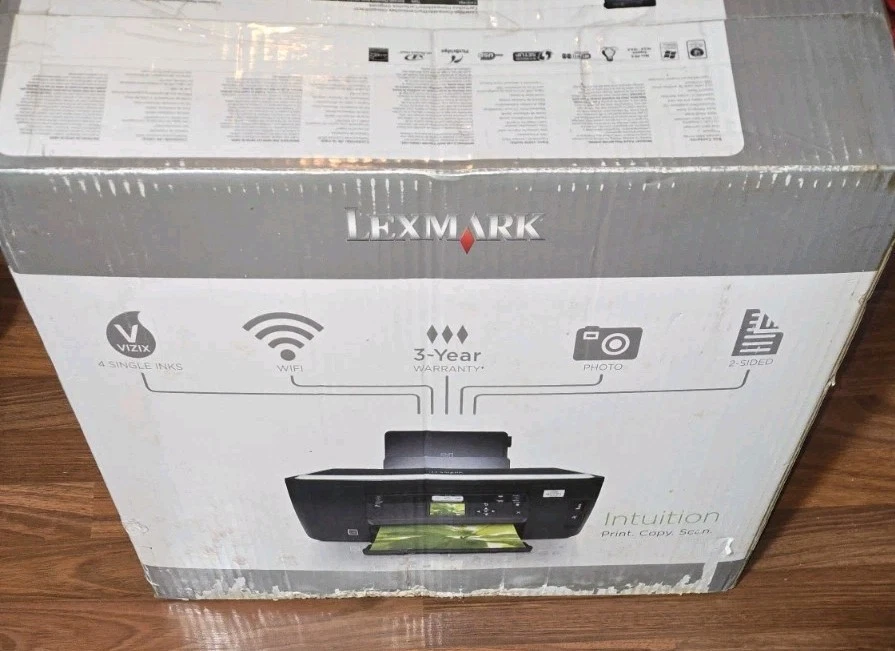 NEW Lexmark Intuition S505 All-in-One PRINT COPY SCAN Printer Scanner Copier - Image 4 of 4
