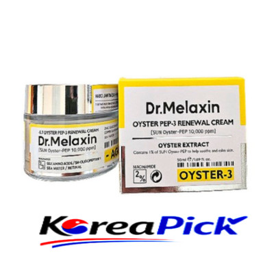 Dr.Melaxin Oyster PEP-3 Renewal Cream 50ml K-Beauty Anti-Aging Korea
