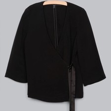 Eileen Fisher lightweight silk sponge jacket ...