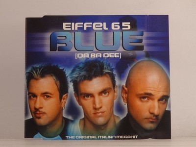 EIFFEL 65 BLUE (DA BA DEE) (J22) 4 Track CD Single including Picture Sleeve ETER