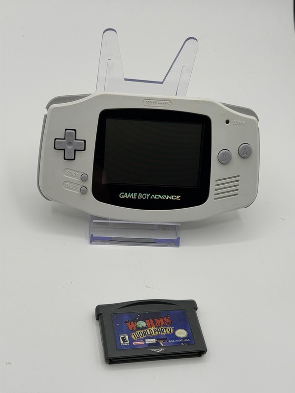 Nintendo Game Boy Advance Gaming Console - White Tested Working Condition!!!