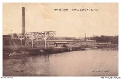 ATOP7-0535-77 - PONTHIERRY - L'susine leroy et la seine