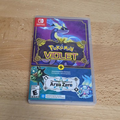   Pokemon Violet Hidden Treasure Area Zero DLC Nintendo Switch CIB Complete