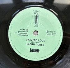 Gloria Jones / Sandy Wynns - Tainted Love / A Touch Of Venus 7" Vinyl - HEAT 6