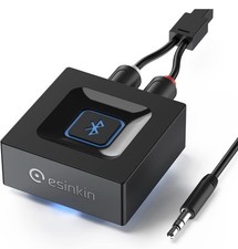 Esinkin Wireless Bluetooth Audio Receiver for Music Streaming Sound System