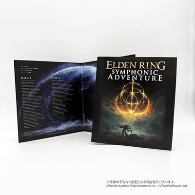 ELDEN RING SYMPHONIC ADVENTURE CONCERT ALBUM 2CD GAME SOUNDTRACK OST JAPAN