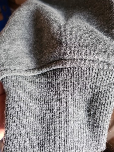Men's Sergio Tacchini Hoodie Grey Hooded Pullover Sweatshirt Size Medium. - Picture 6 of 8
