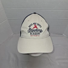 Bass Pro Shops Trucker Hat Cap Red White Blue Shooting Acadamy Adj Snapback Euc