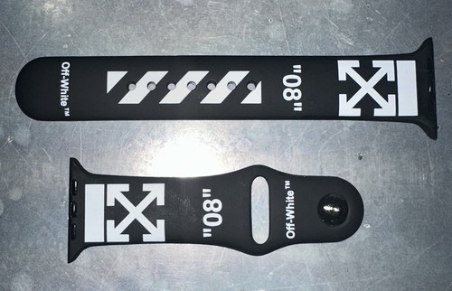 Off White Color Apple Watch Band 42/44/45/49mm 1,2,3,4,5,6,7,8,9,10,SE,Ultra - Picture 2 of 2