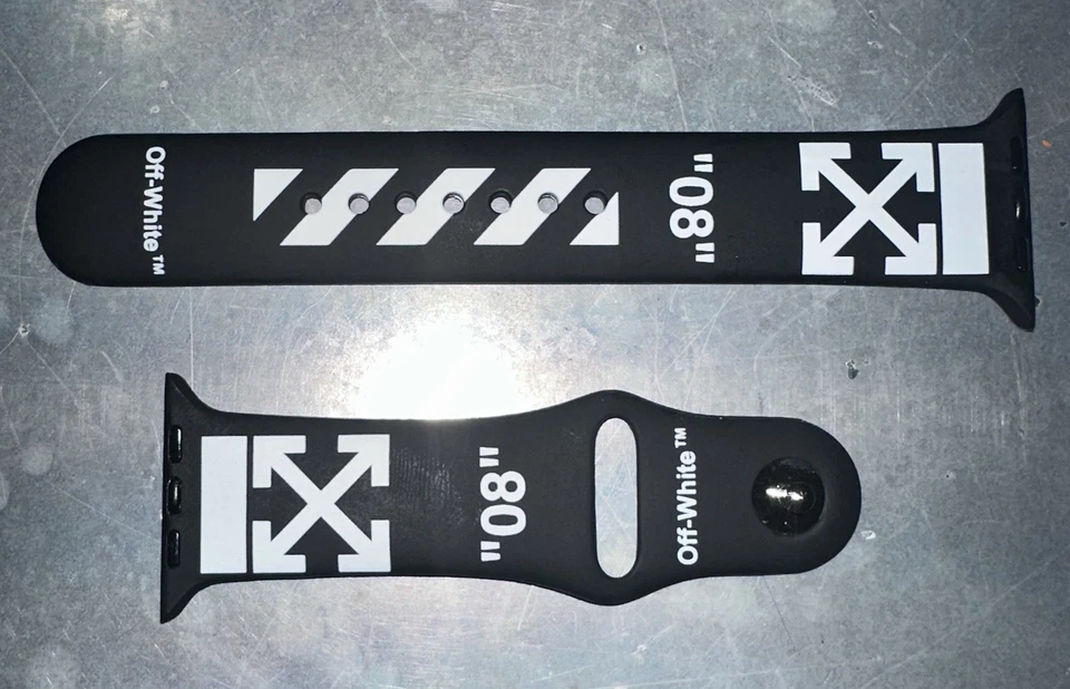 Off White Color Apple Watch Band 42/44/45/49mm 1,2,3,4,5,6,7,8,9,10,SE,Ultra - Image 2 of 2