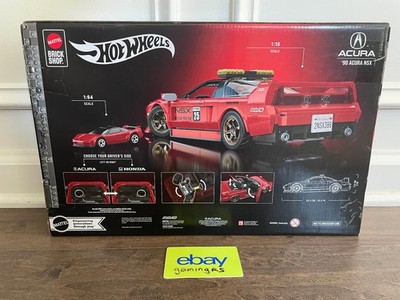 Mattel Brick Shop Hot Wheels Elite Series '90 Acura NSX Building
