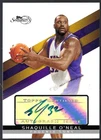 2008-09 Topps Signature Autographs Shaquille O'Neal Auto #647/825