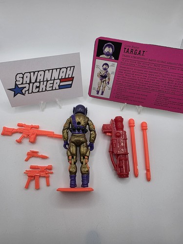 1993 Hasbro GI Joe Star Brigade - TARGAT v2 Action Figure - Complete With File - Picture 2 of 7