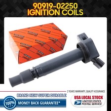1Pc High Performance Ignition Coil 90919-02250, For 2009-2018 Toyota RAV4 2.5L