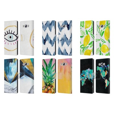 OFFICIAL MAI AUTUMN PAINTINGS LEATHER BOOK CASE FOR SAMSUNG PHONES 3