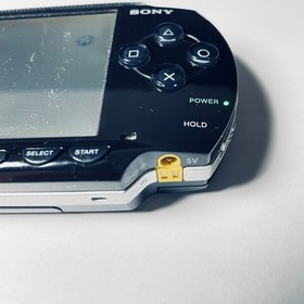 Sony PlayStation Portable PSP-1000 Console Black Video Game w/Battery Japan