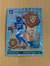 2023 Panini Donruss Optic Jahmyr Gibbs Rookie Downtown SSP Case Hit #D11