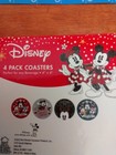 Mickey Mouse Holiday Coaster Set. New, Set Of 4 — photo 5