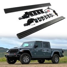 2PCS Deployable Electric Running Board Fit for 4Door Jeep Gladiator JT 2020-2025