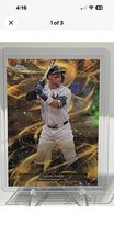 2025 Topps Gilded Collection Aaron Judge Gold Storm 25/25 Ultra Rare!