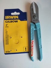 Irwin Gilbow G245/8 General Purpose Straight Tin Snips 8 Inch (200mm)
