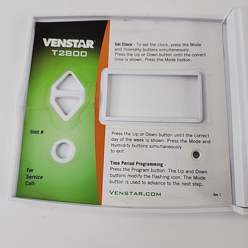 Termostato programmabile commerciale Ventar T2900/T2800 SCH serie Platinum - Foto 3 di 9