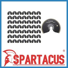 50 x Spartacus 88mm Diamond Coated Multitool Segment Saw Cutting Blades