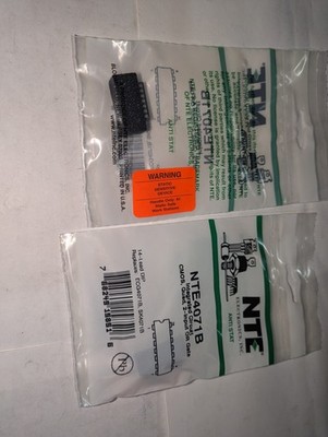 NTE  NTE4071B  CMOS Quad 2-Input OR Gate ~ 14 Pin DIP