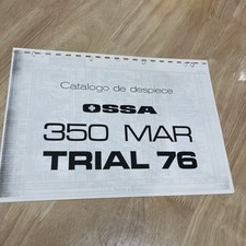Ossa Moto 350 MAR Trial 76 Catalogo Lista Pezzi Di Ricambio