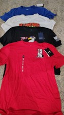 Under Armour Boy YLG Graphic T-Shirt Lot -4 Pcs