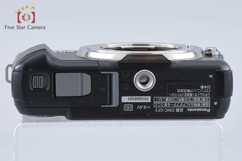 Panasonic LUMIX DMC-GF3 Black 12.1MP Mirrorless Digital Camera